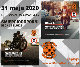 Pierwsze warsztaty Śmiercioodporni w 2020 roku już 31 maja! 